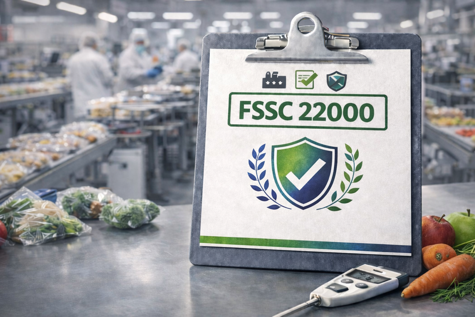 4.	הסמכה לתקן  FSSC 22000   — מסגרת הסמכה מתקדמת לניהול בטיחות מזון