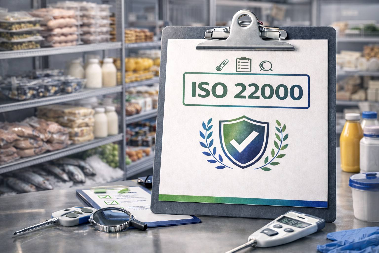 3.	הסמכה לתקן  ISO22000— מערכת ניהול בטיחות מזון מבוססת ניהול סיכונים